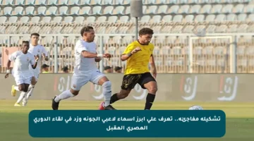 تشكيلة مفاجئة.. تعرف على أبرز أسماء لاعبي الجونة وزد في لقاء الدوري المصري المقبل